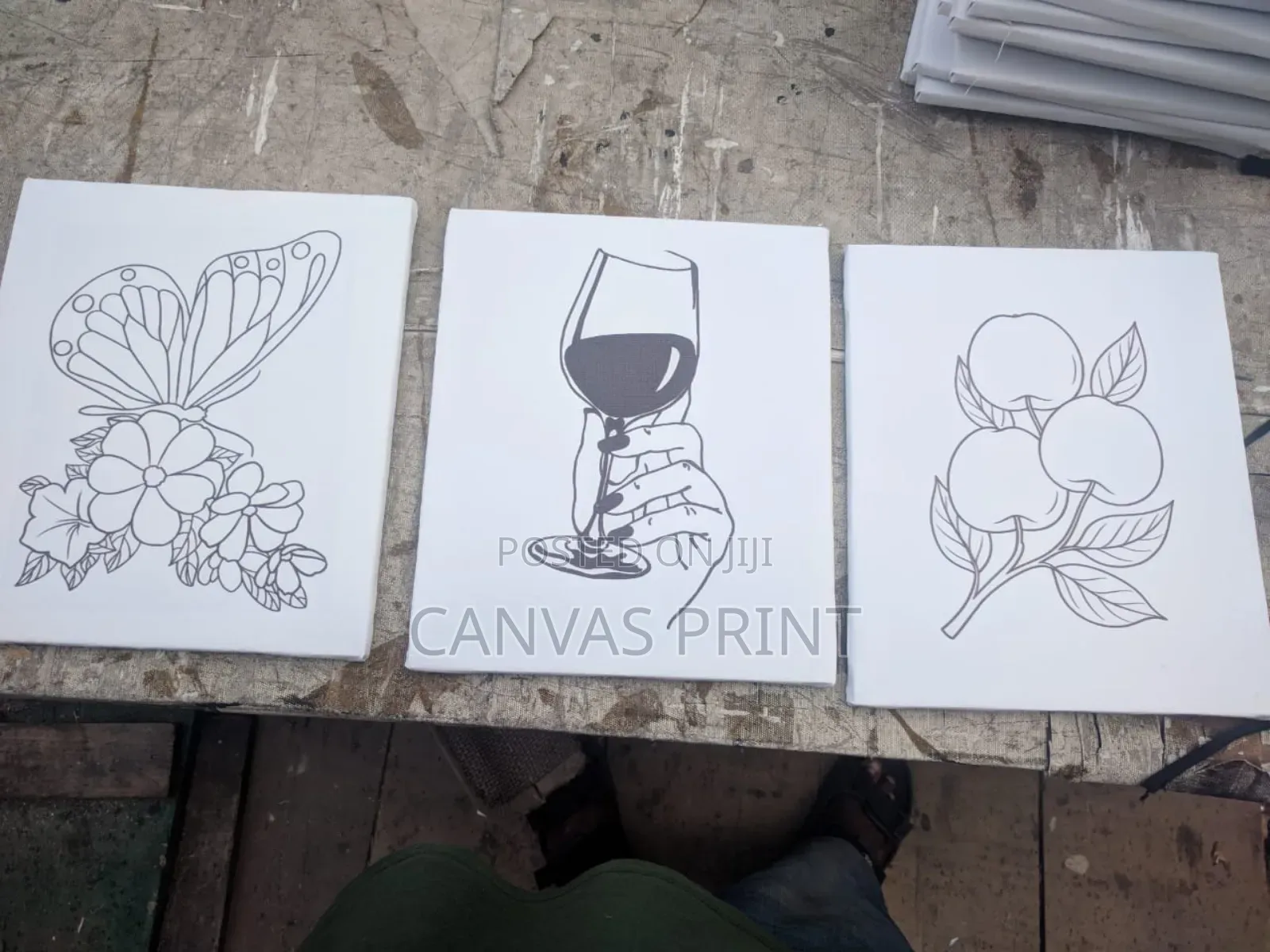 Pre Drawn Stretch Canvas