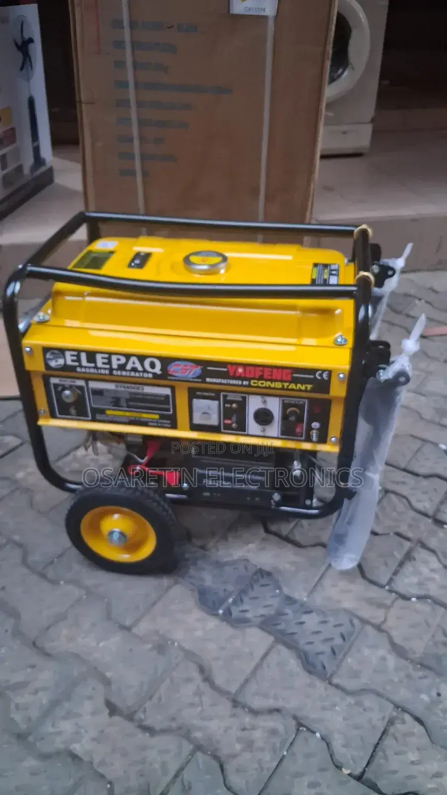 Original Elepaq Constant Generator 4.0kva With Key Starter