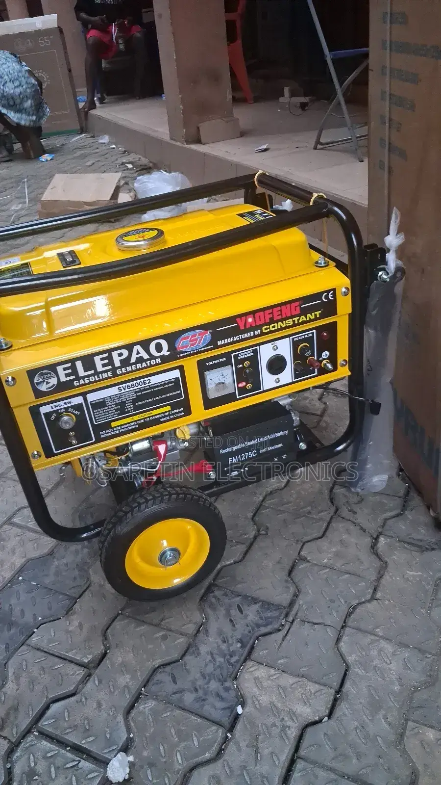 Original Elepaq Constant Generator 4.0kva With Key Starter