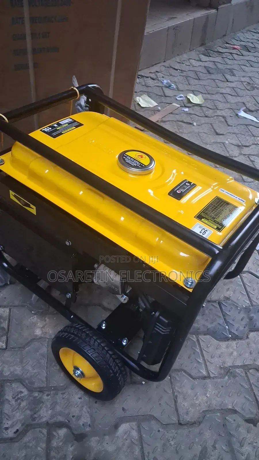 Original Elepaq Constant Generator 4.0kva With Key Starter