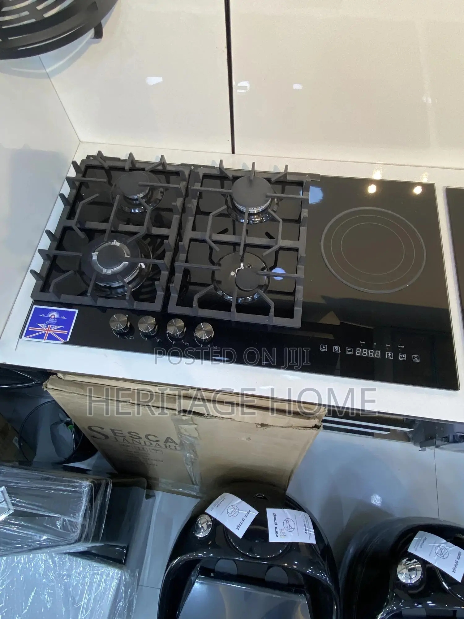 Gas And Electric Burner