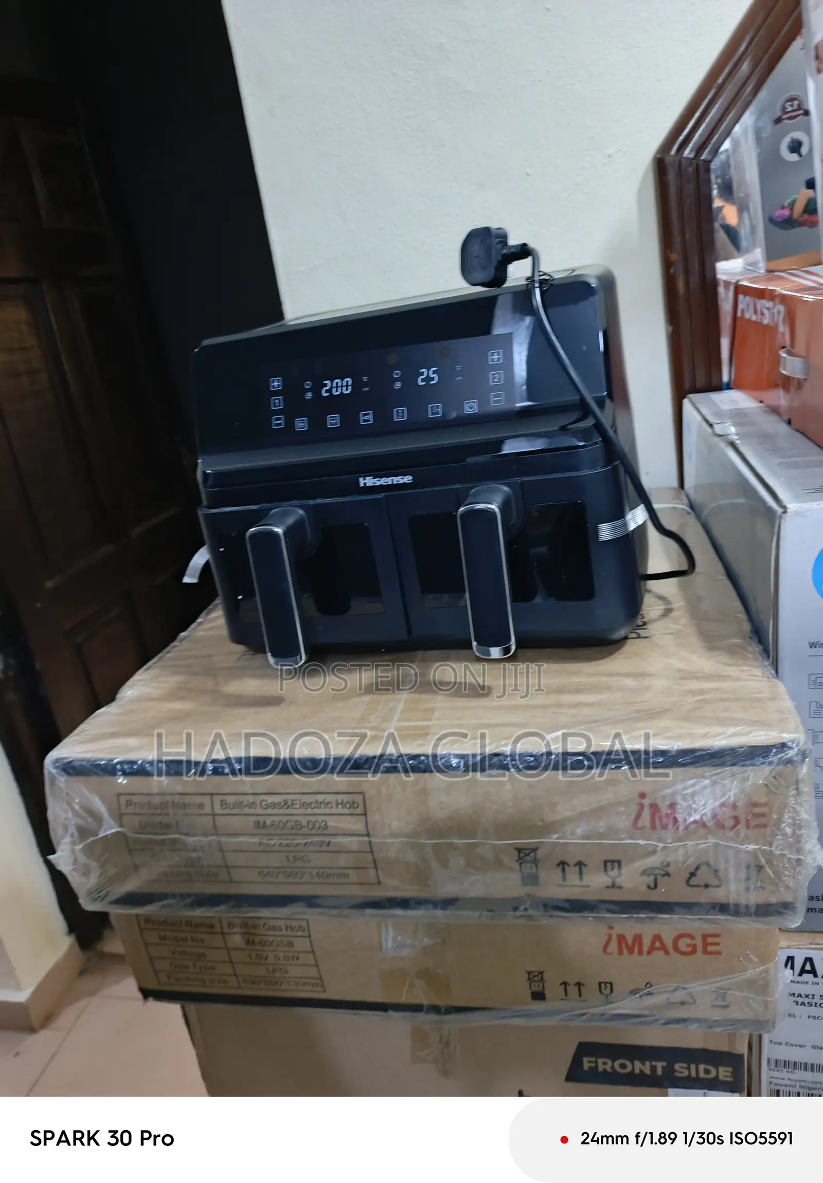 Dual-function 8l Airfryer From Hisense