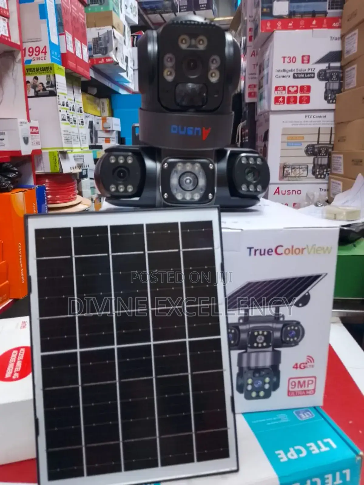 Ausno Triple Lens CCTV Camera
