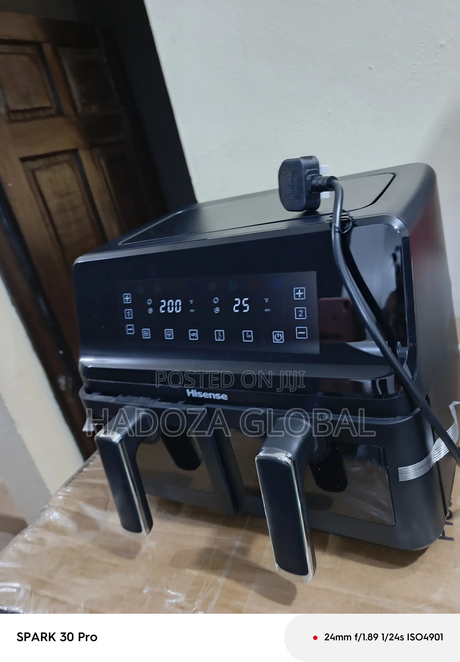 8l Dual Cooking System Airfryer – Hisense