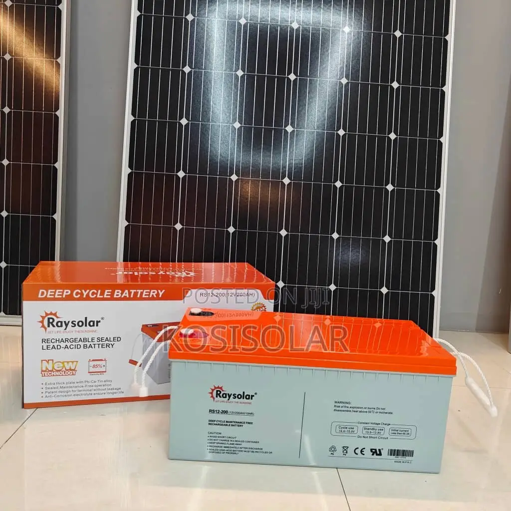 200ah 12v Raysolar Dry Cell Battery