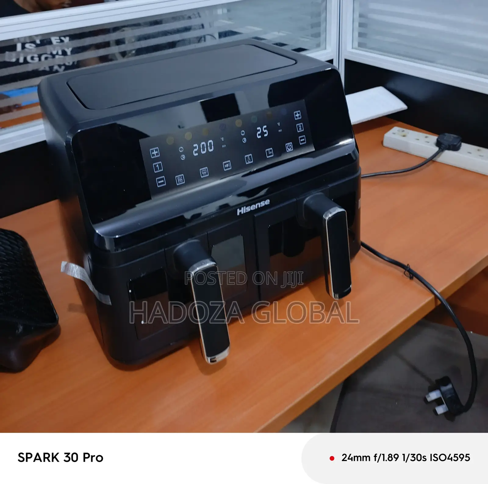 Hisense Dual Basket 8l Kitchen Fryer