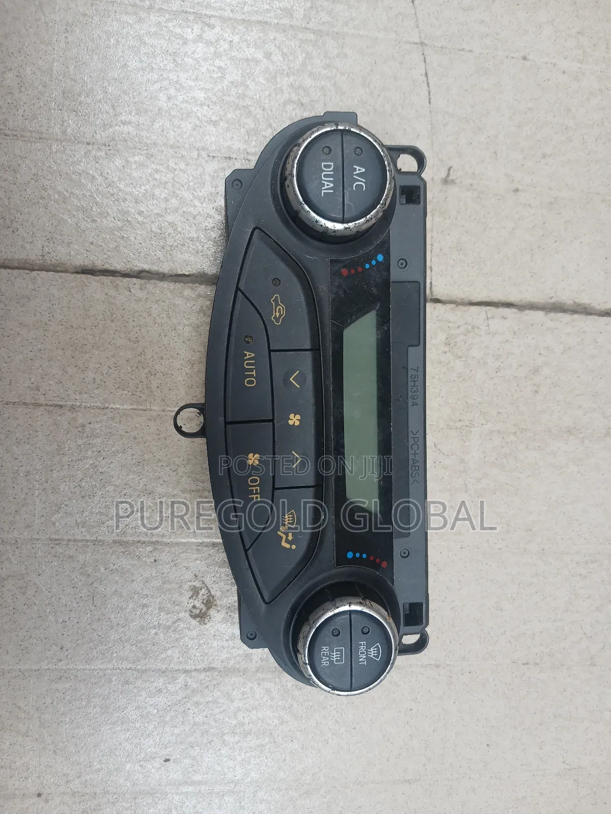 Toyota Yaris Ac Control