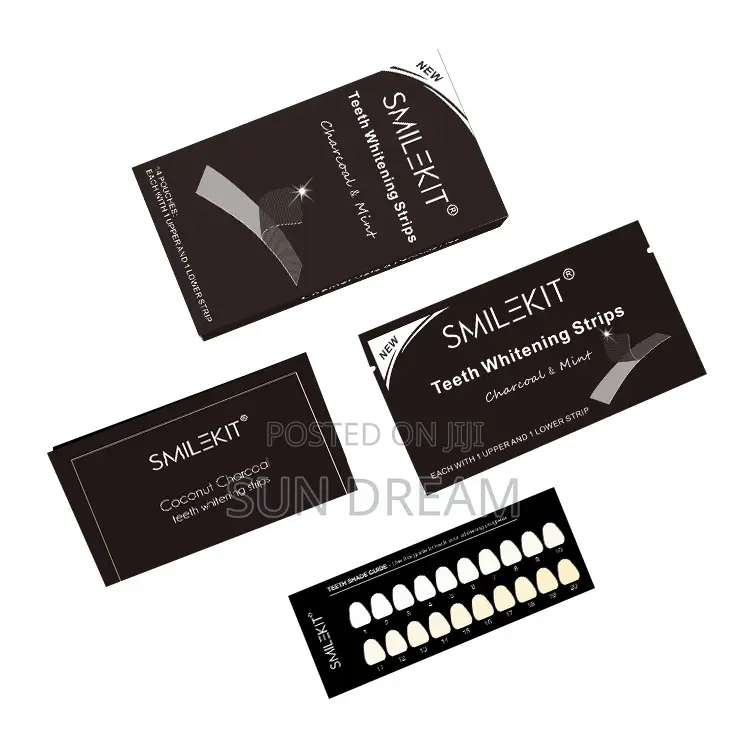 Customizable Bamboo Charcoal Whitening Strips Teeth Whitening Strips