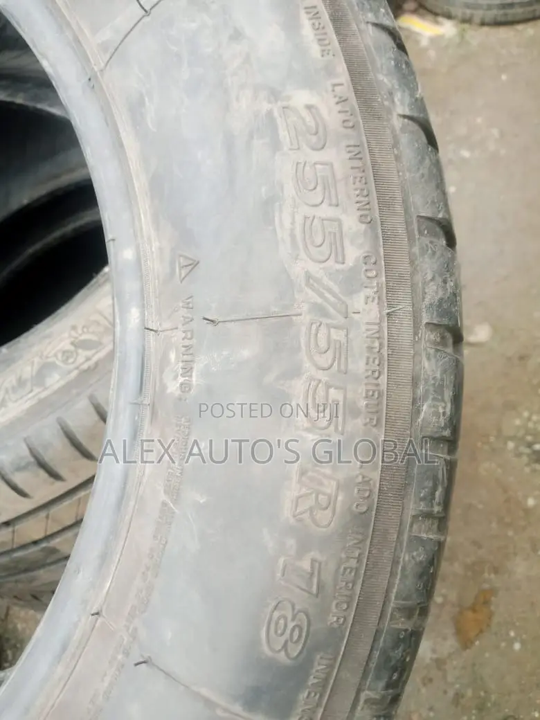 Original 255/55/18 Tires Michelin