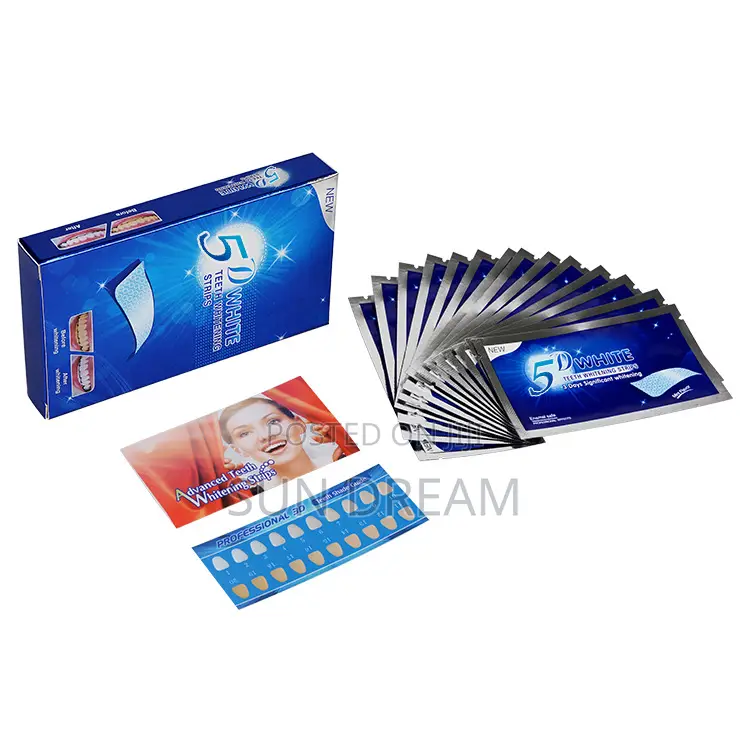 Customized Whitening Teeth Strips 3d 5d 9d Teeth Whitening Strips