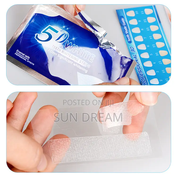 Customized Whitening Teeth Strips 3d 5d 9d Teeth Whitening Strips