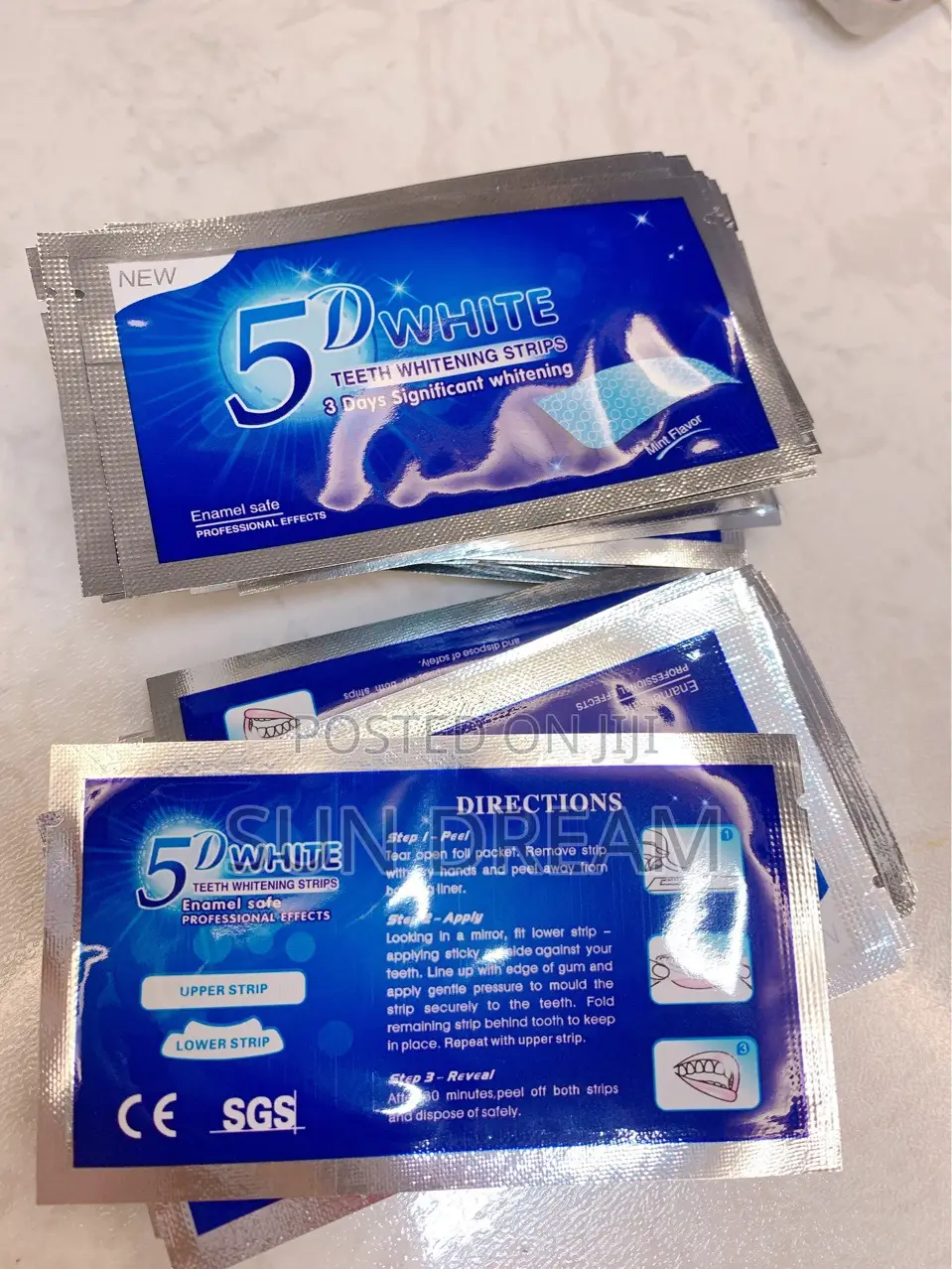 Customized Whitening Teeth Strips 3d 5d 9d Teeth Whitening Strips