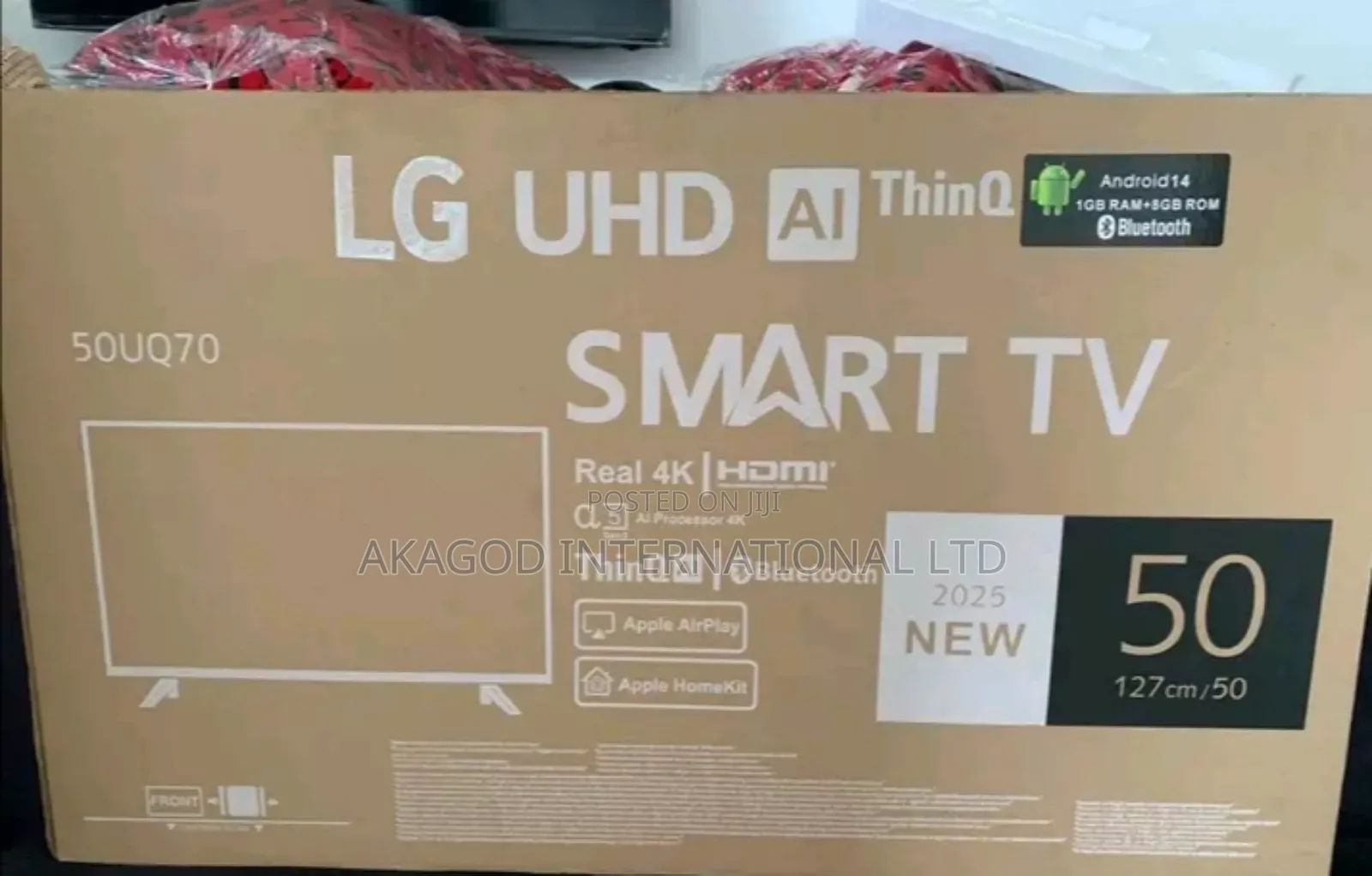50inches Uhd Television Android Tv, 3d Ai