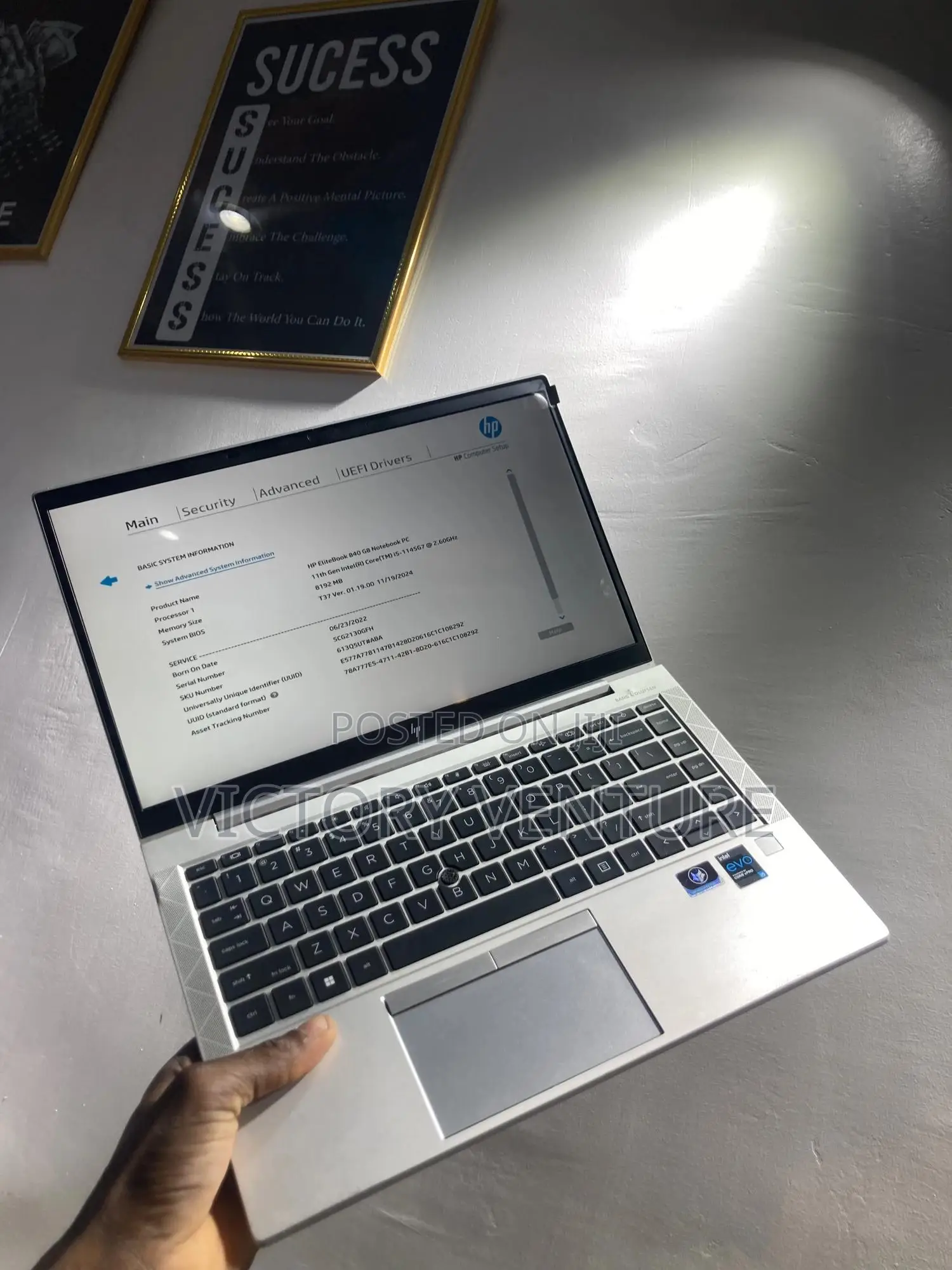 Laptop HP EliteBook 840 G8 16GB Intel Core I5 SSD 256GB