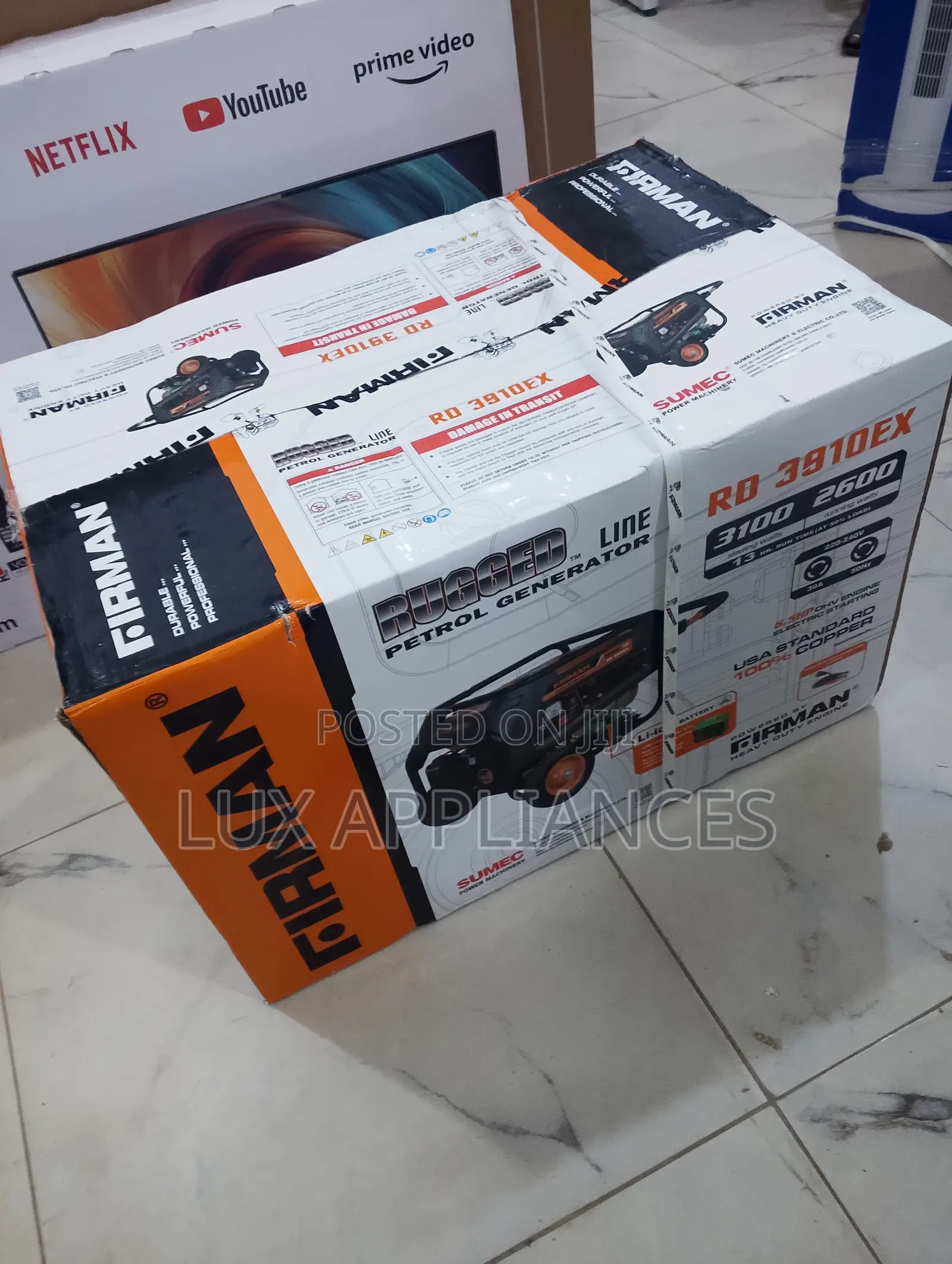 Solid and Efficient Sumec Firman Rd3910 Generator