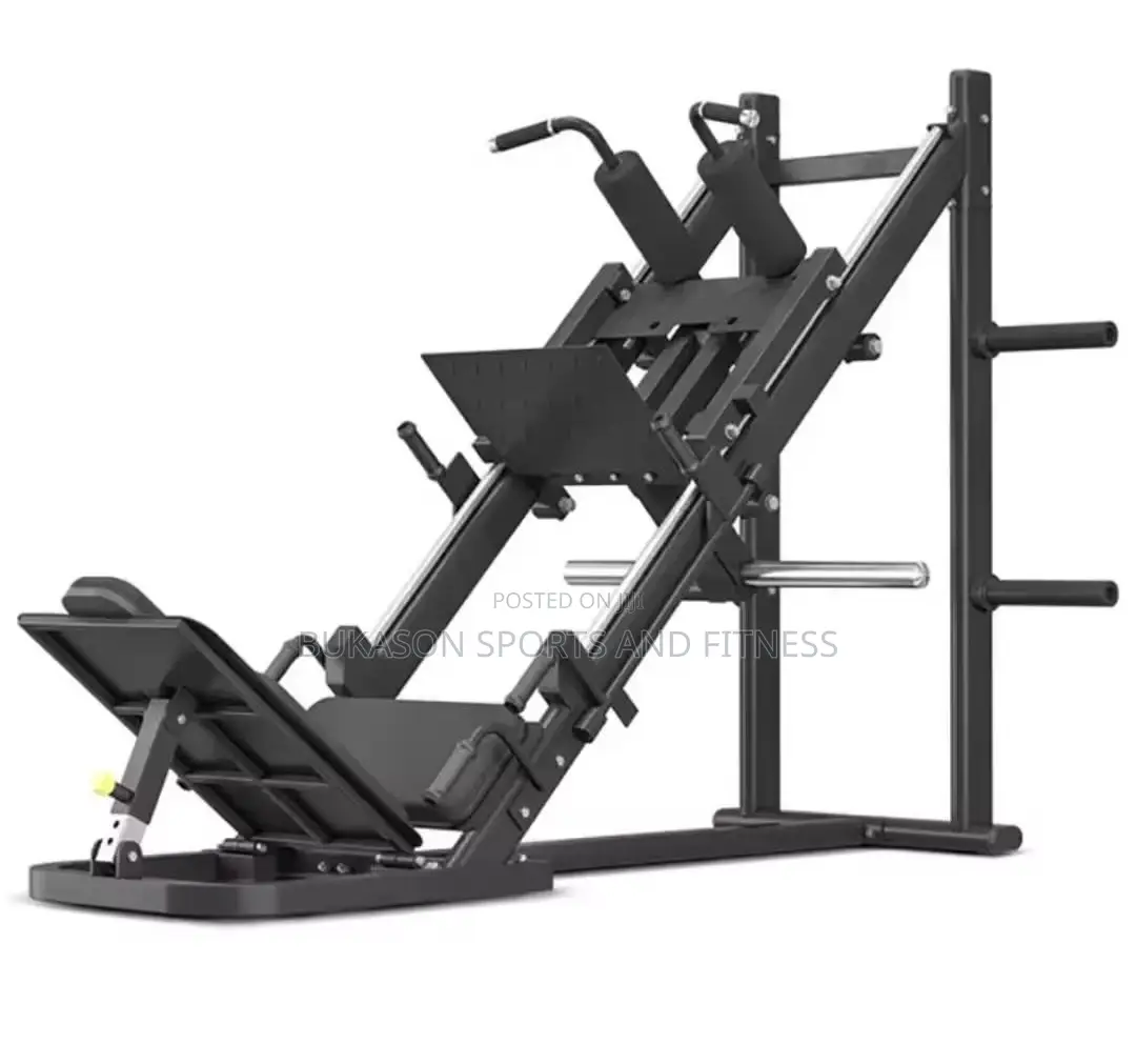 Commercial Hack Squat and Leg Press Machine