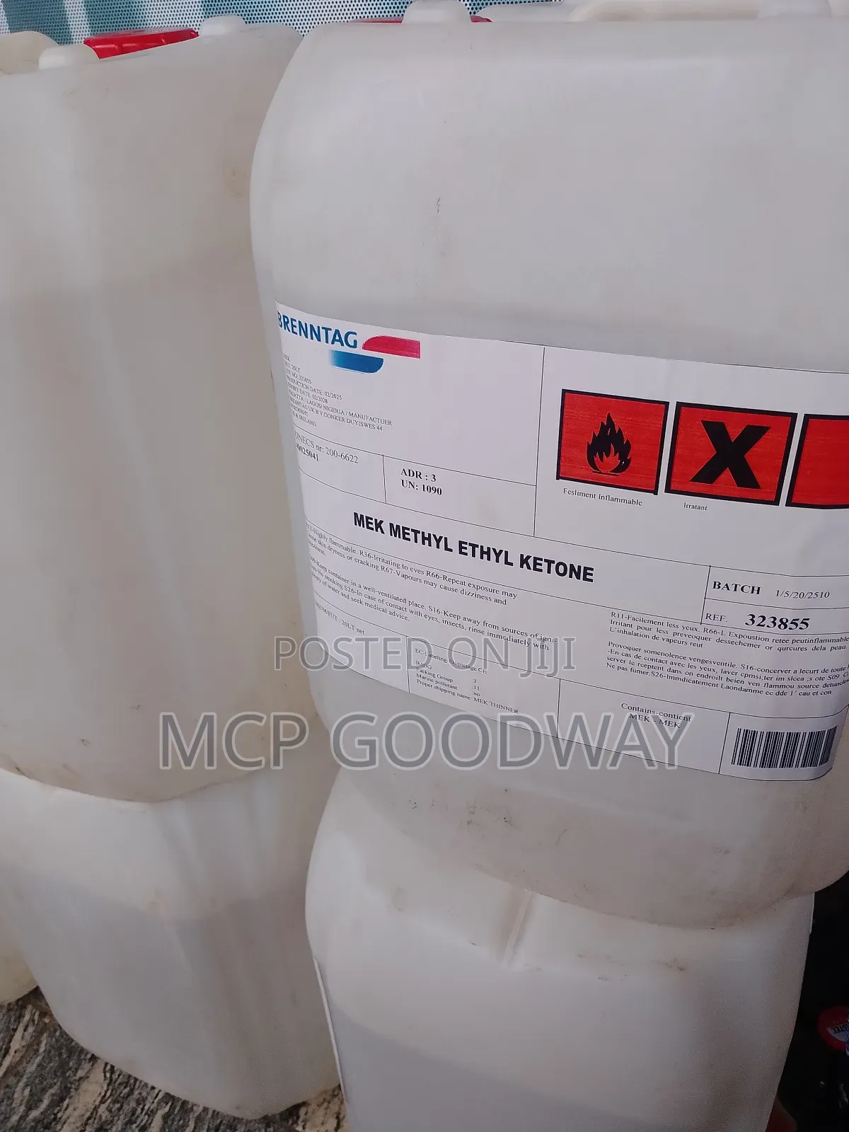 Methyl Ethyl Ketone (Mek) 20l