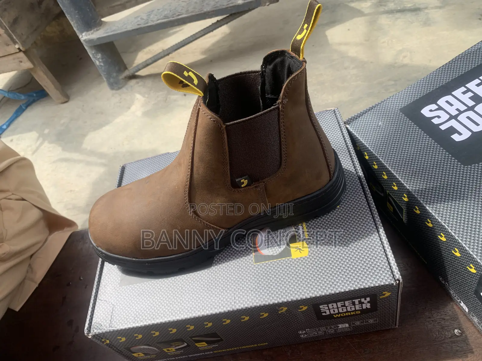 Safety Jogger Jackman S3 Chelsea Safety Boot