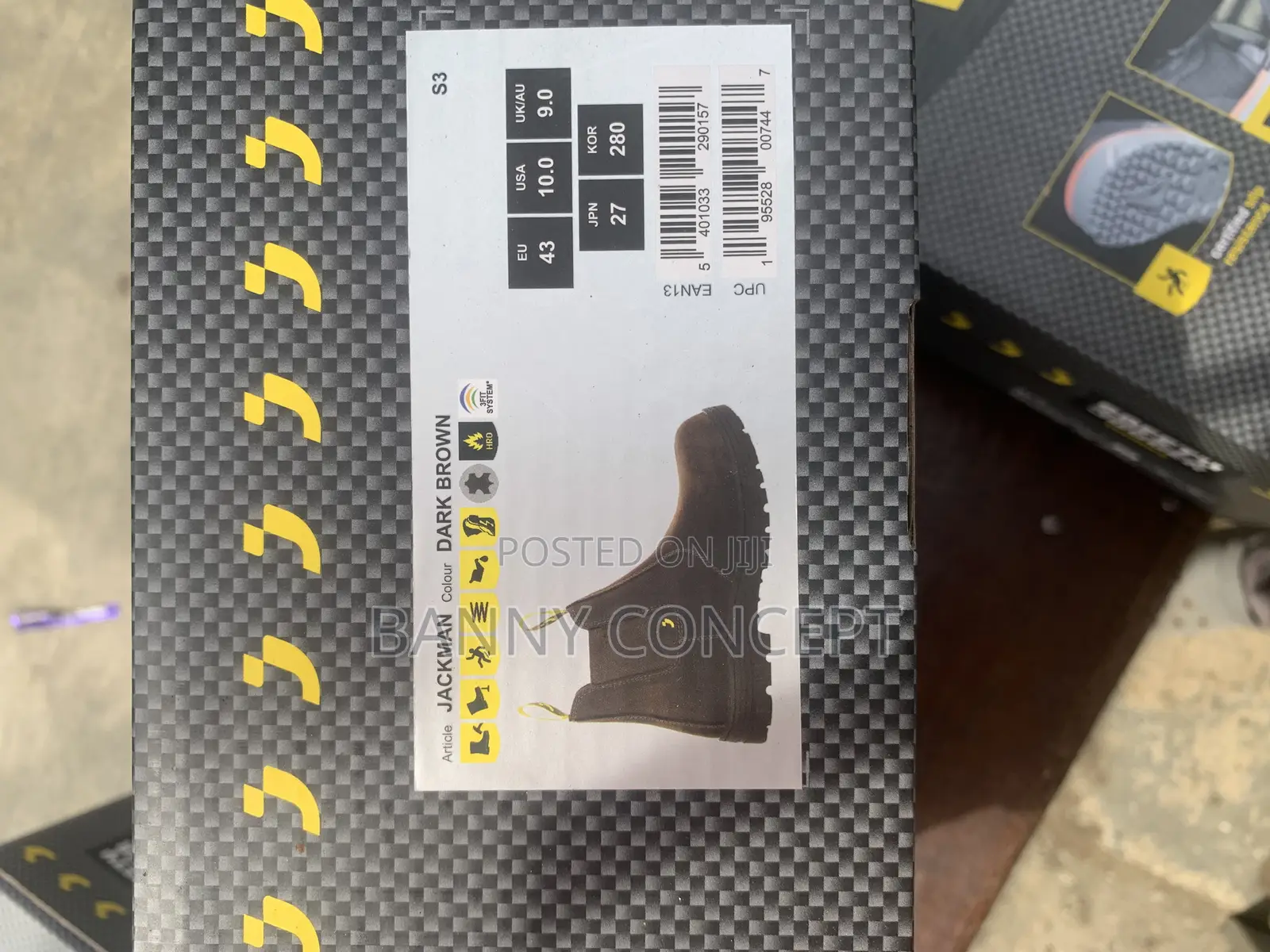 Safety Jogger Jackman S3 Chelsea Safety Boot