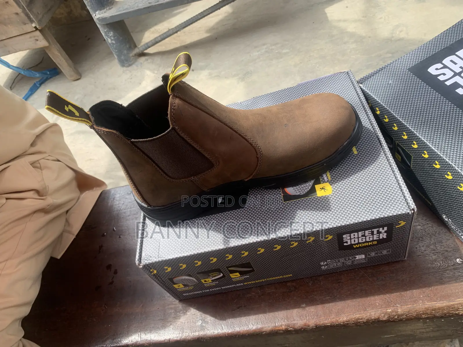 Safety Jogger Jackman S3 Chelsea Safety Boot