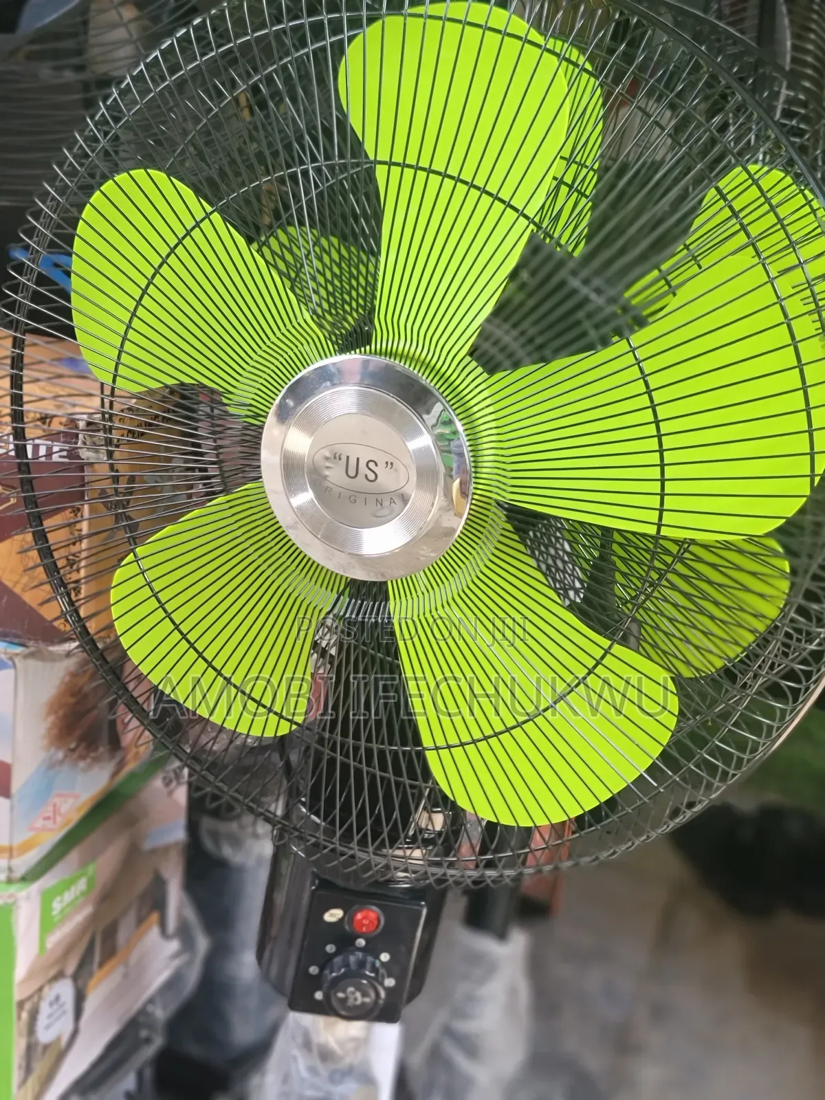 18"Inches Dual Double Head Standing Fan