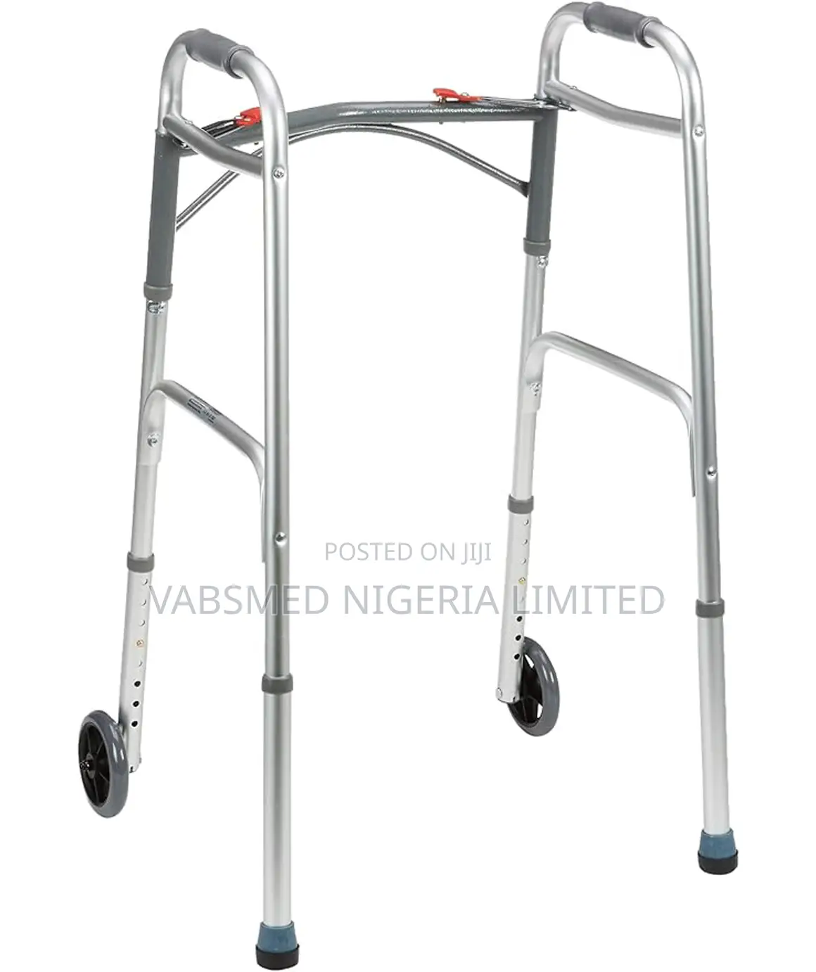 Adjustable Folding Walker With Wheels