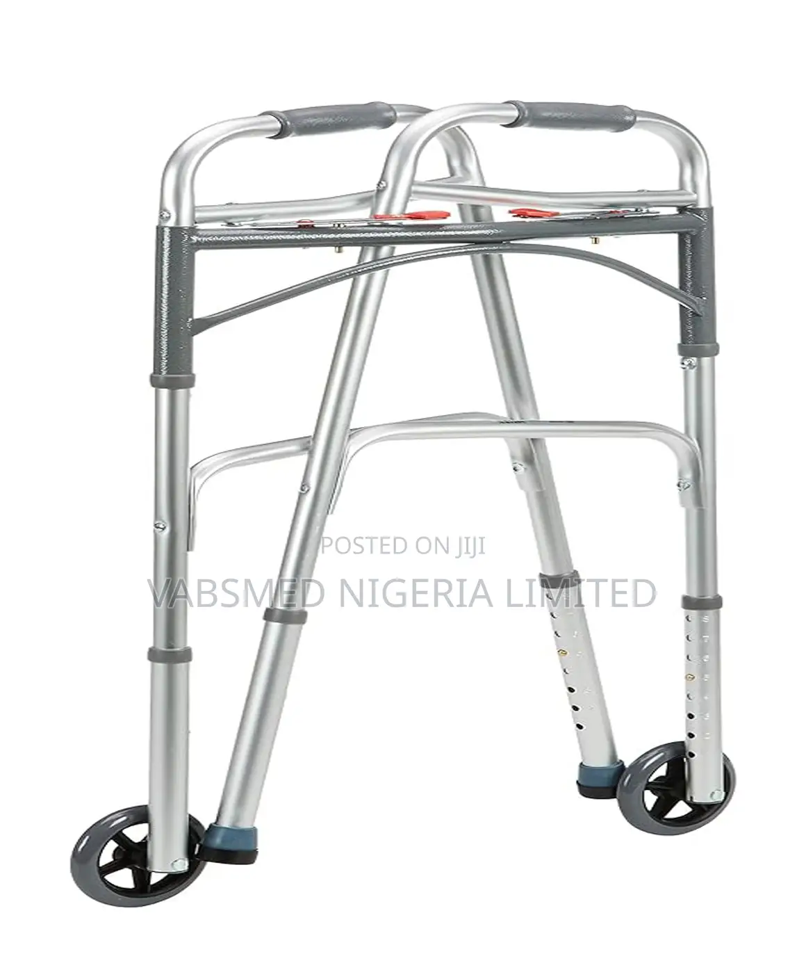 Adjustable Folding Walker With Wheels