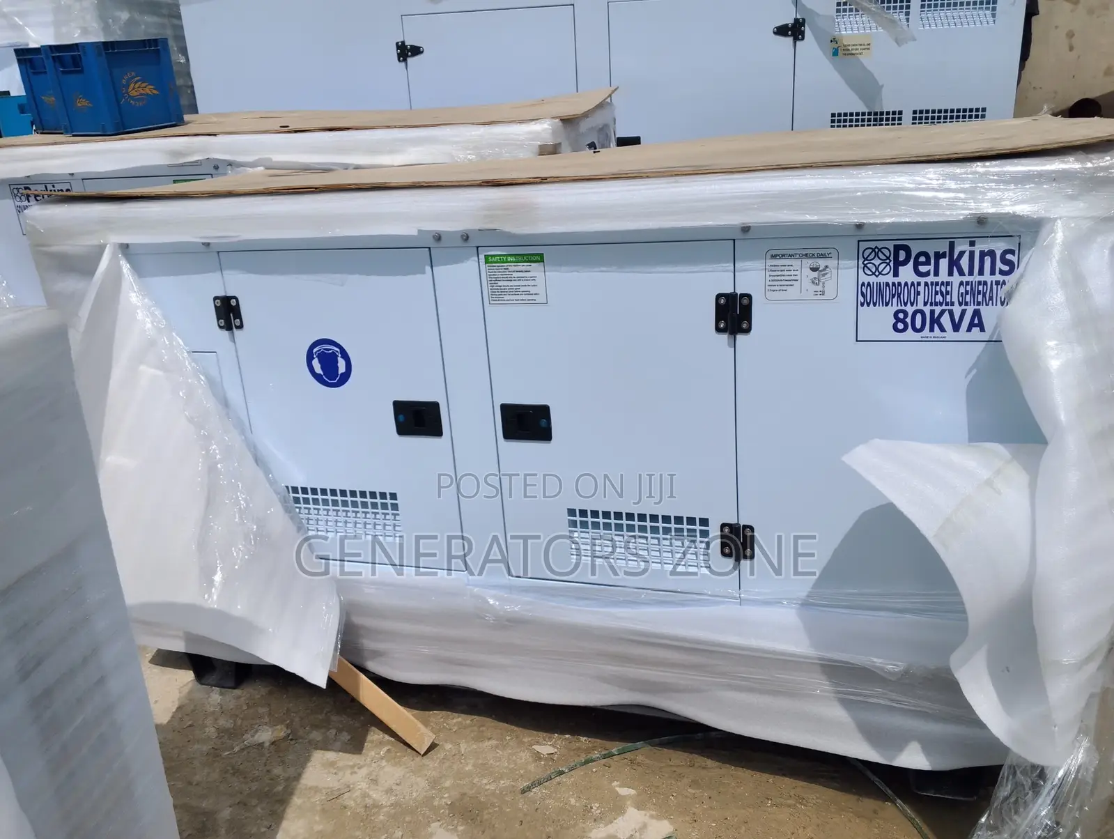 80kva Fully Soundproof Diesel Generator – Perkins Type
