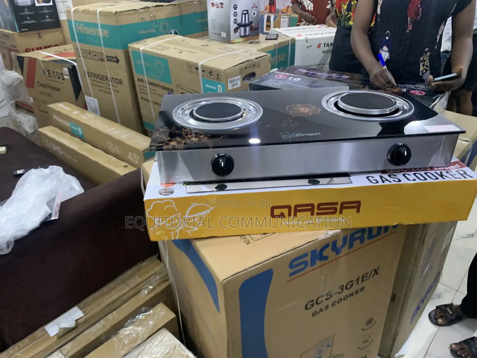 Qasa QGC-2bg Energy-Saving Gas Cooker