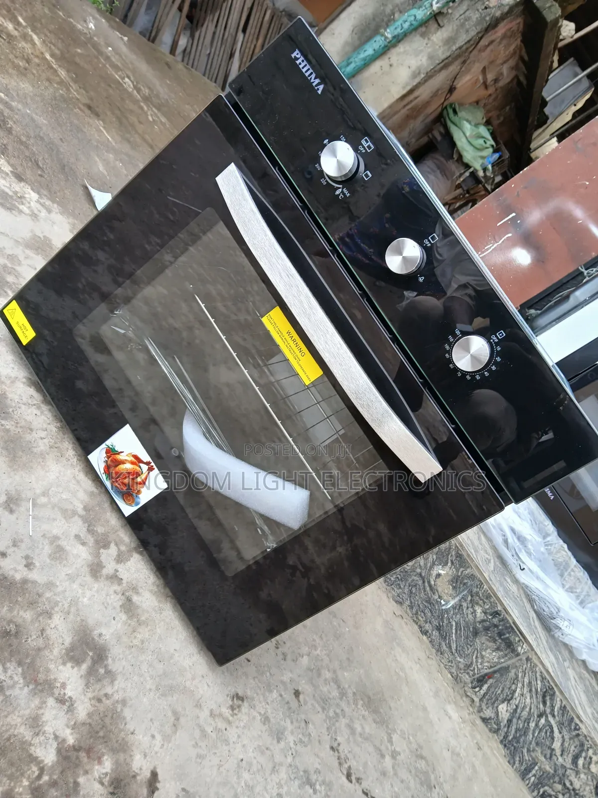 Phima Luxury Inbuilt Oven Electric Gas Use 60x60cm.