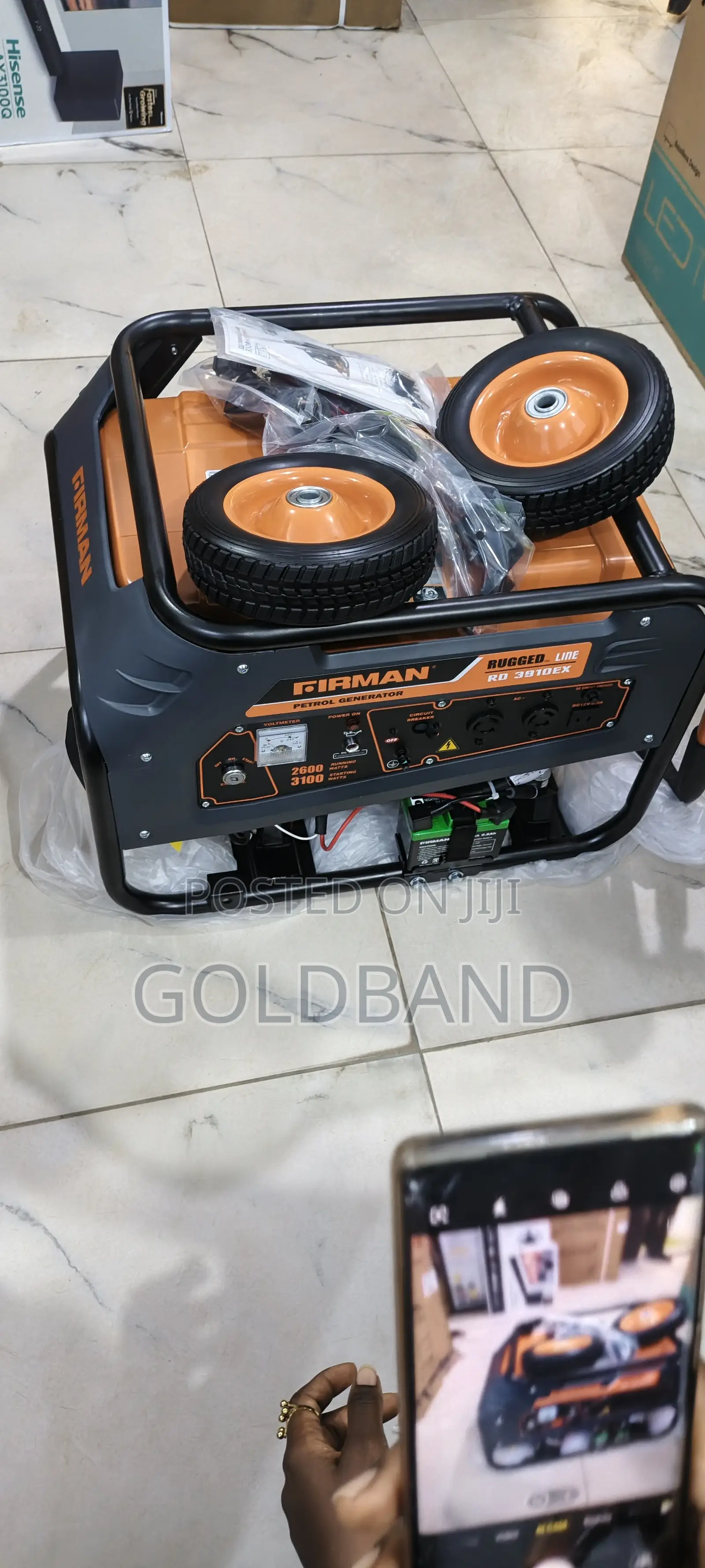 Sumec Firman Rd3910ex 3.1kva Key Start Generator
