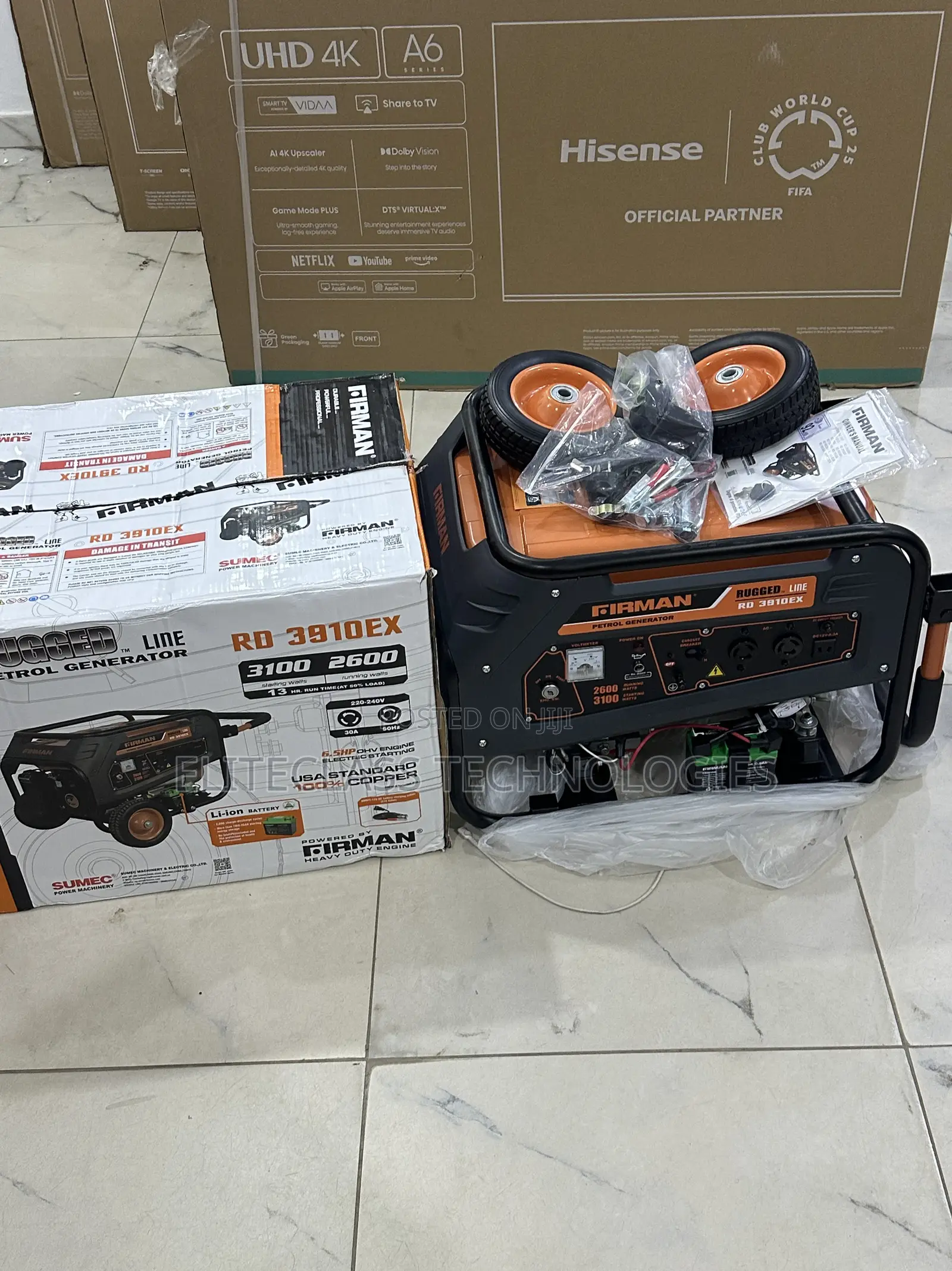 (Rd3910ex) Firman Petrol Generator Unit