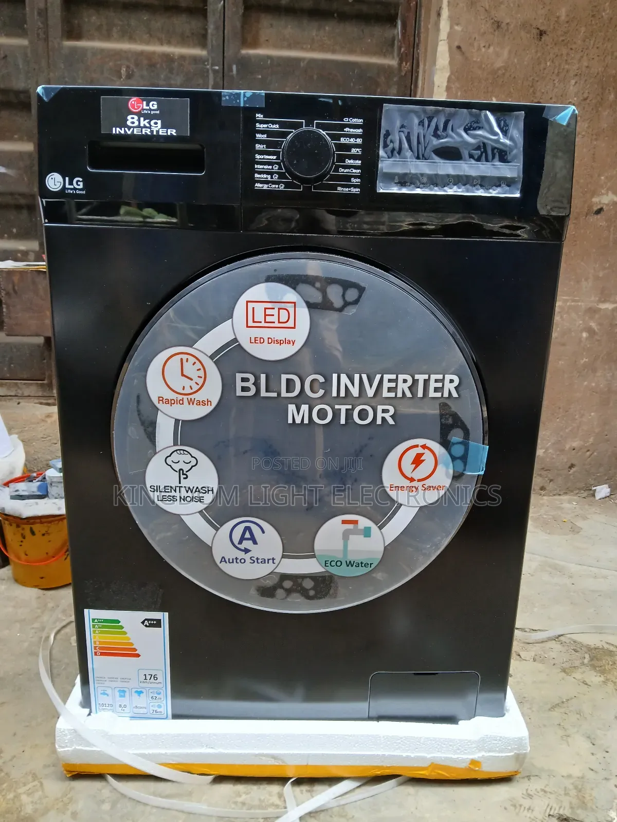 Lg Luxury 8kg Inverter Wash and Spin Machine