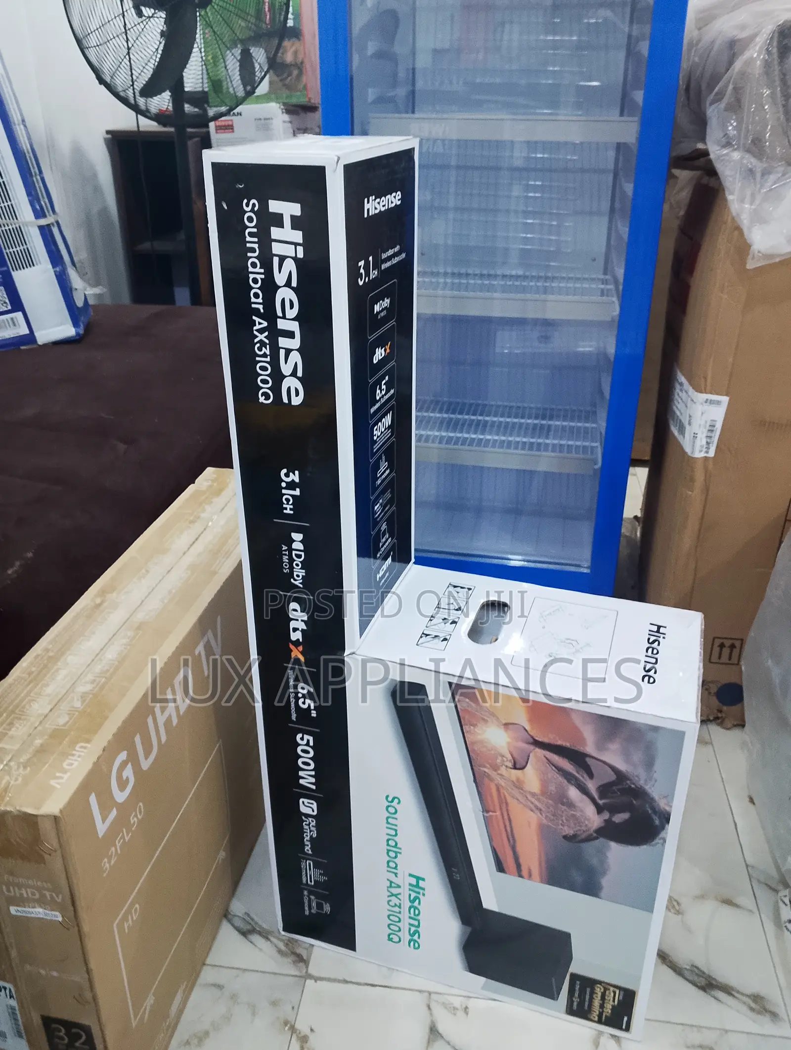 New and High-Quality Hisense Soundbar 500w