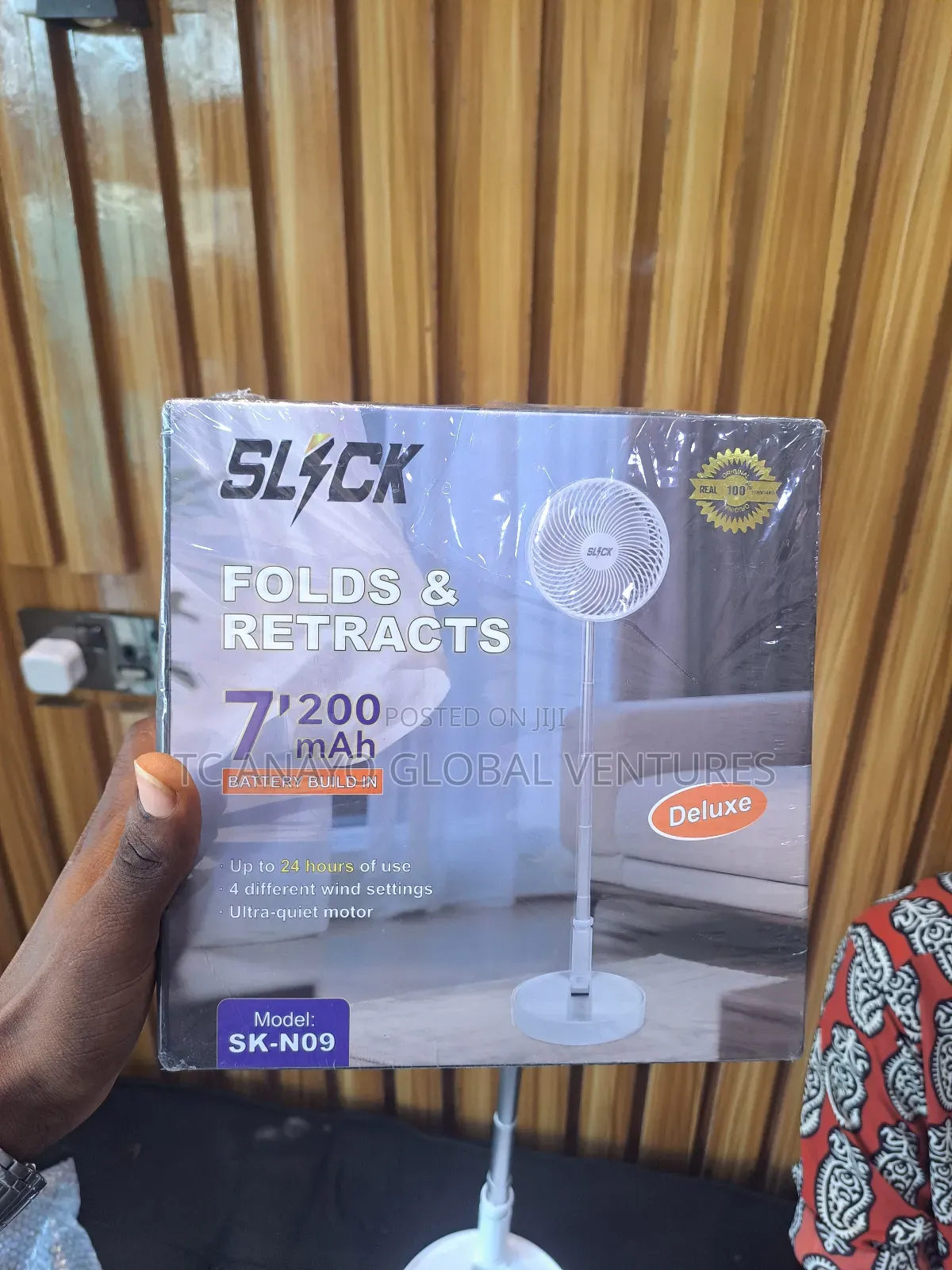 Slack Fan (Fold and Restracts
