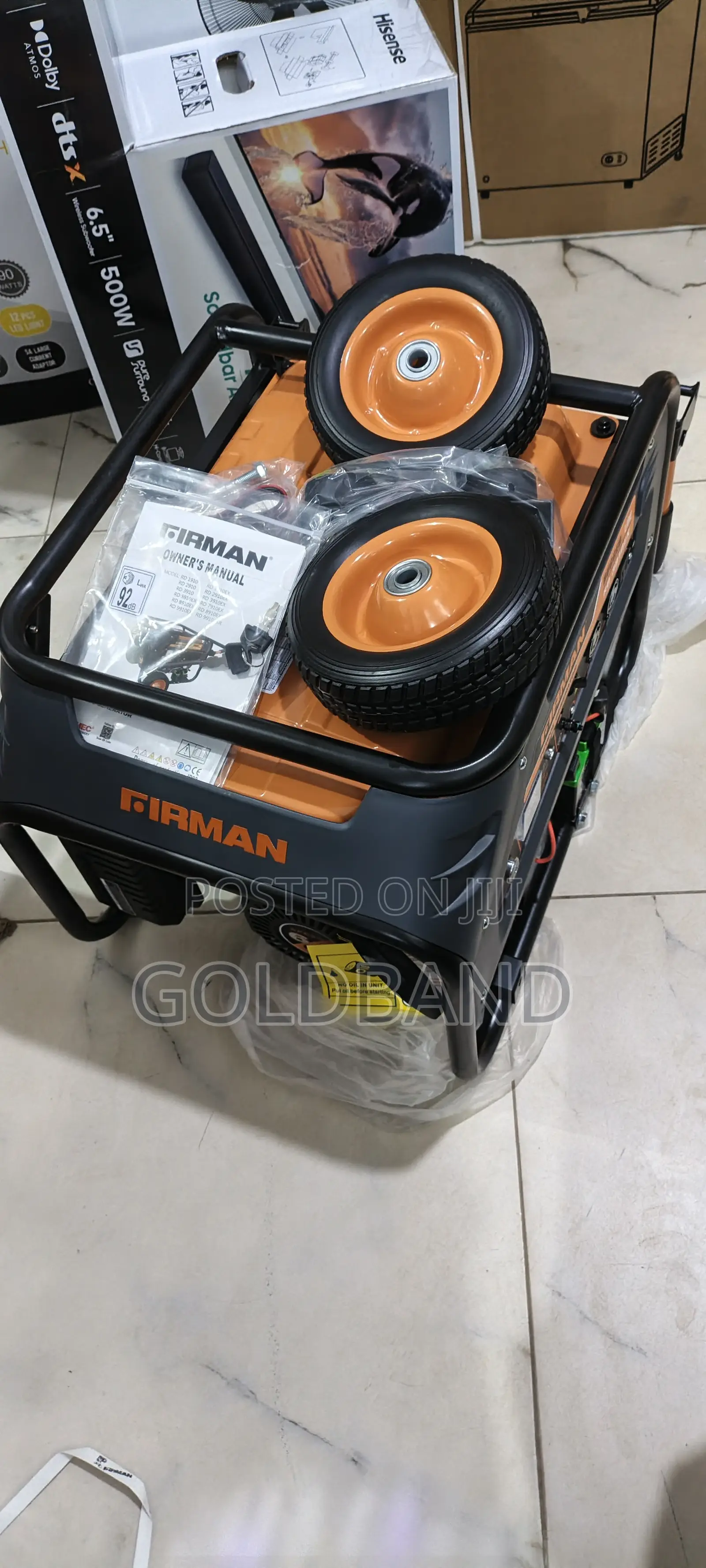 Sumec Firman 3.1kva Rd3910ex Low-Fuel Consumption Generator