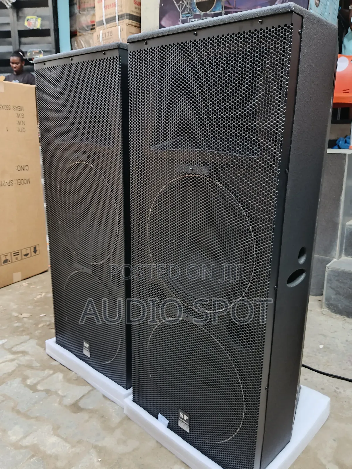 Sound Prince Sp-219 Professional Double Full Range Loudspeaker
