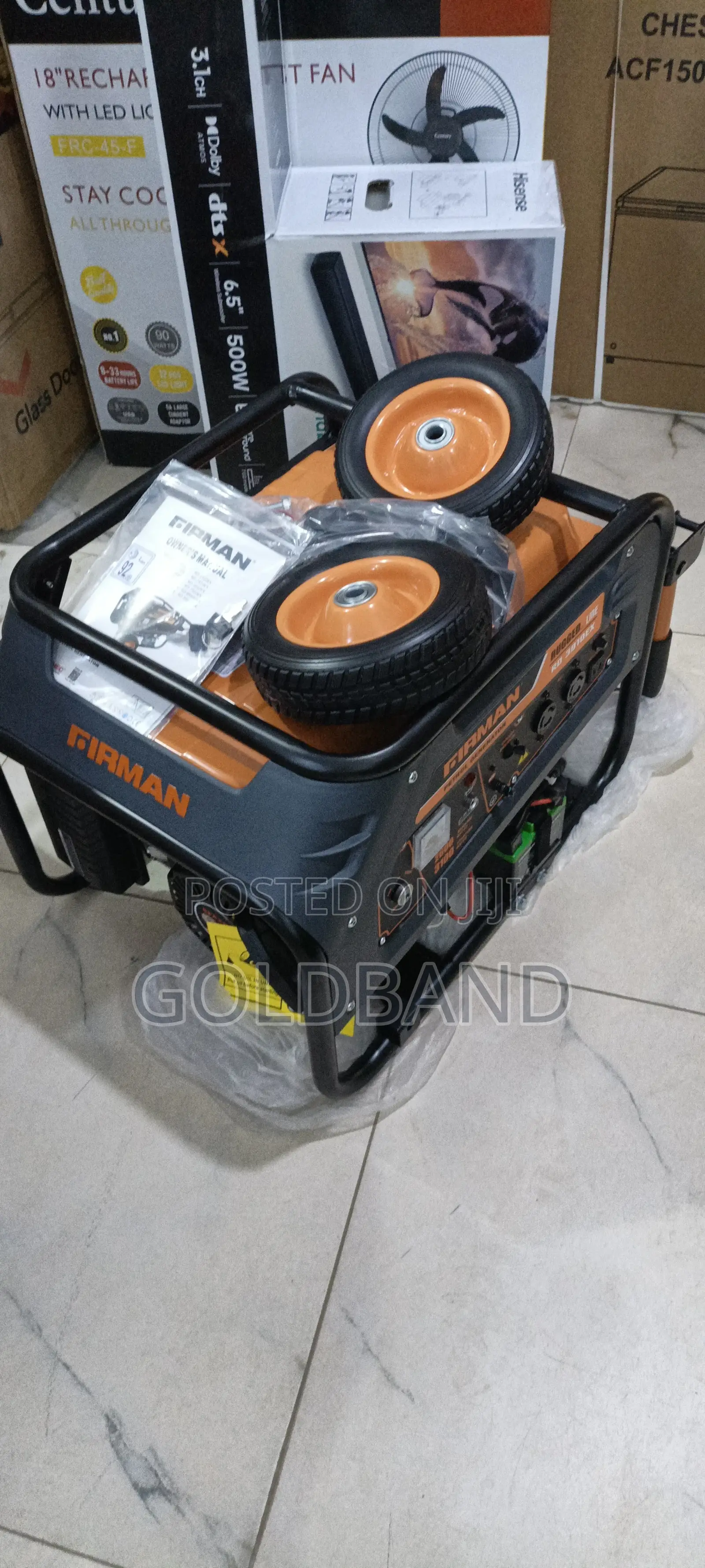 Sumec Firman 3.1kva Rd3910ex Heavy-Duty Generator