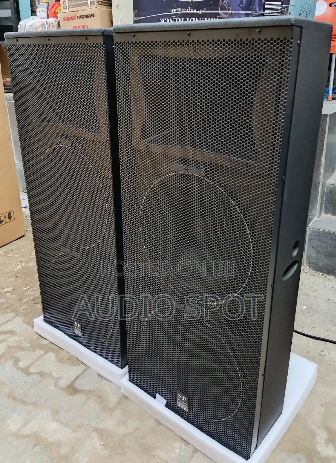 Sound Prince Sp-219 Professional Double Full Range Loudspeaker