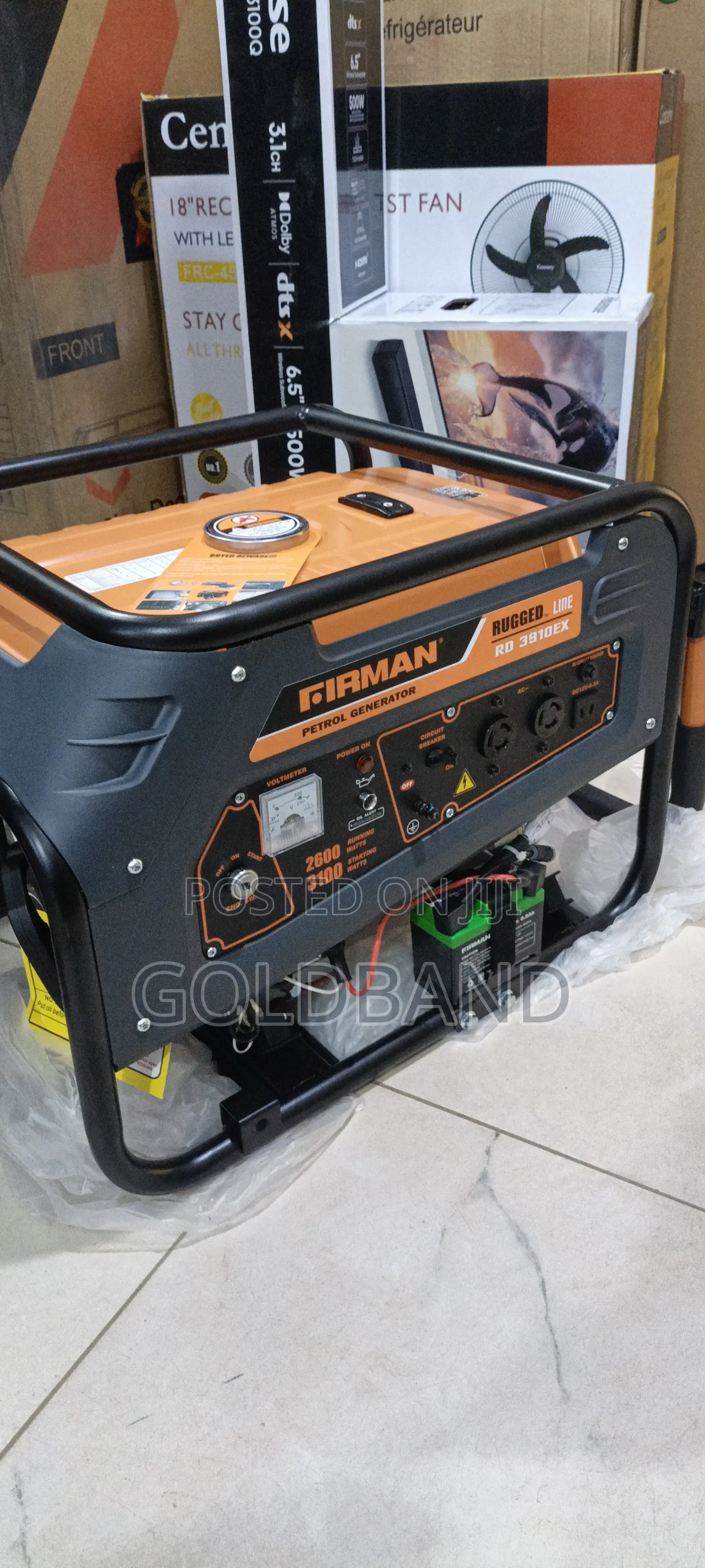 Sumec Firman 3.1kva Rd3910ex Home Backup Generator