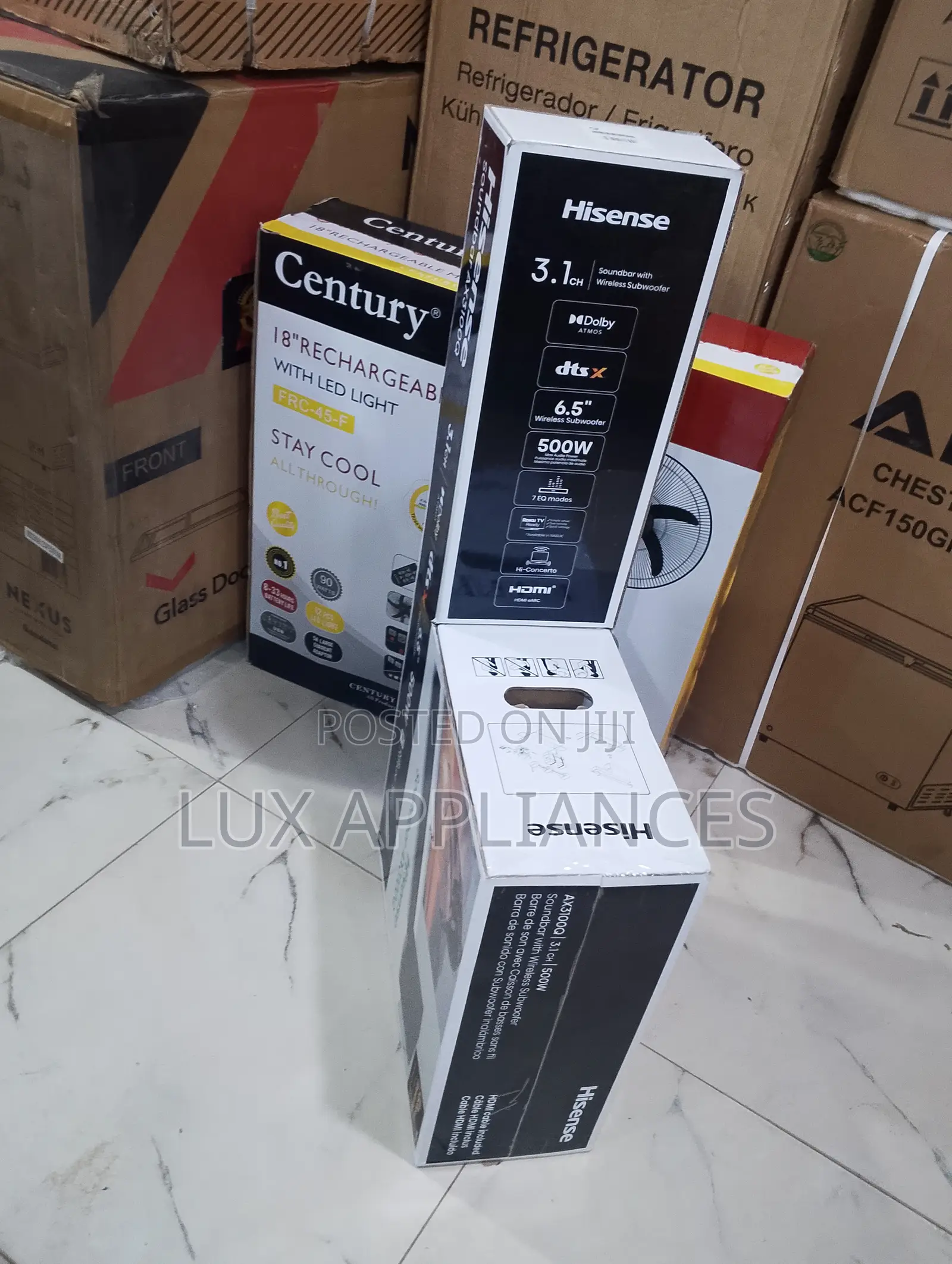 Strong 500w Output – Hisense Soundbar 500w