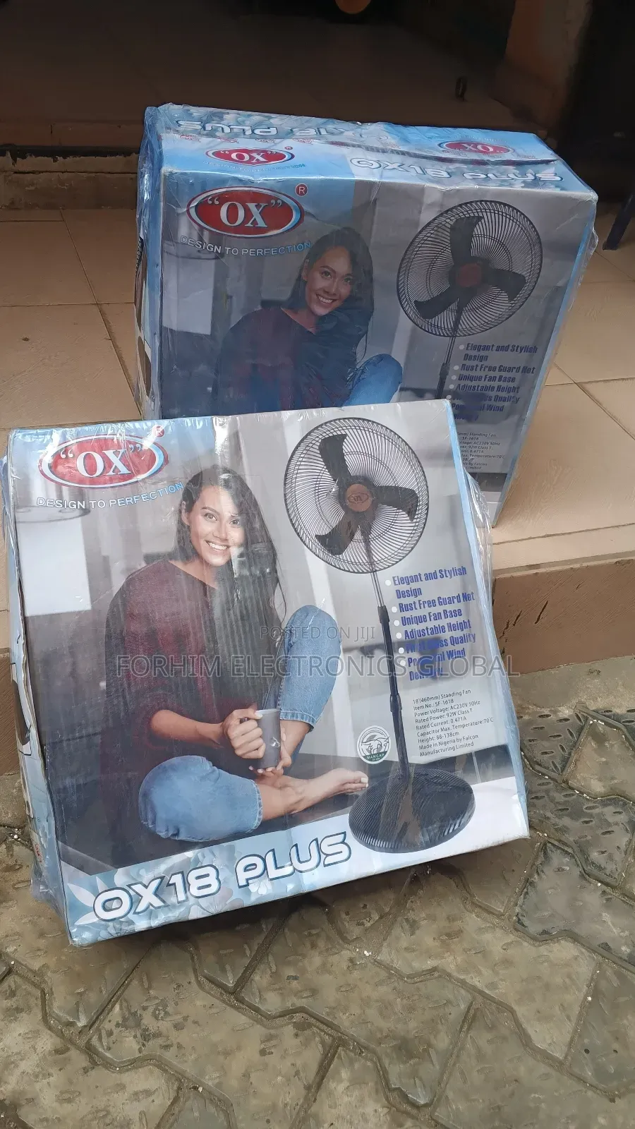 Ox Plus 18inches Standing Fan