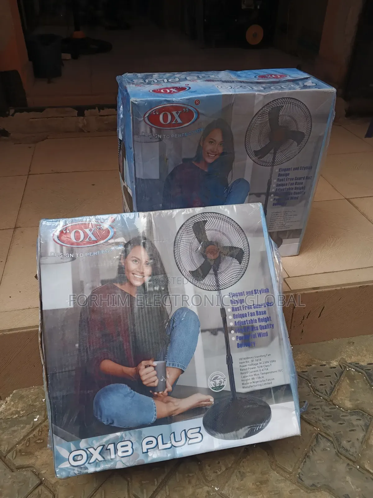 Ox Plus 18inches Standing Fan