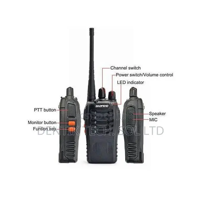 Baofeng Bf-888s Two Way Radio Walkie Talkie - 8 Pieces