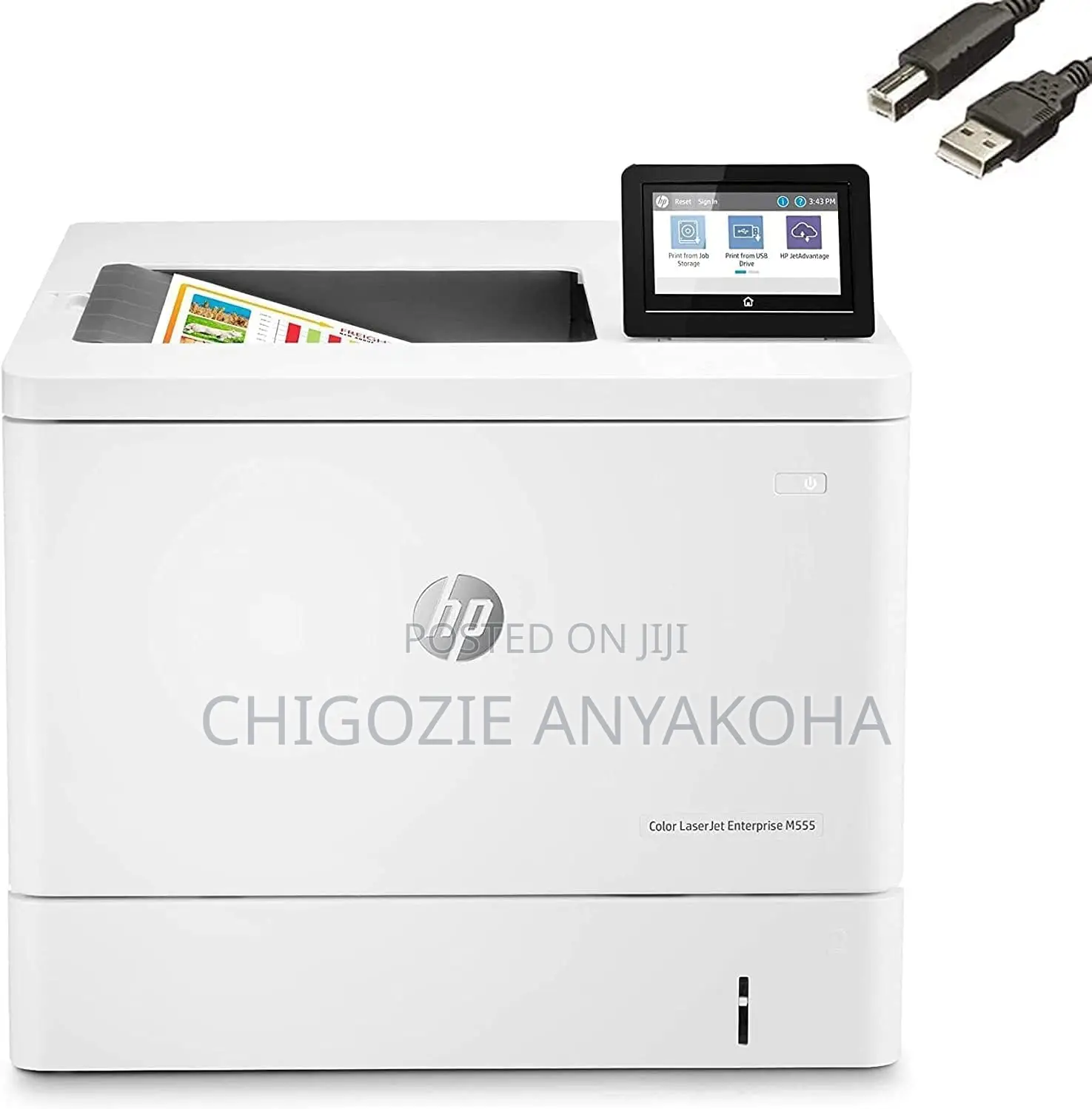 Hp Laserjet Enterprise M555dn Colour Laser Printer,