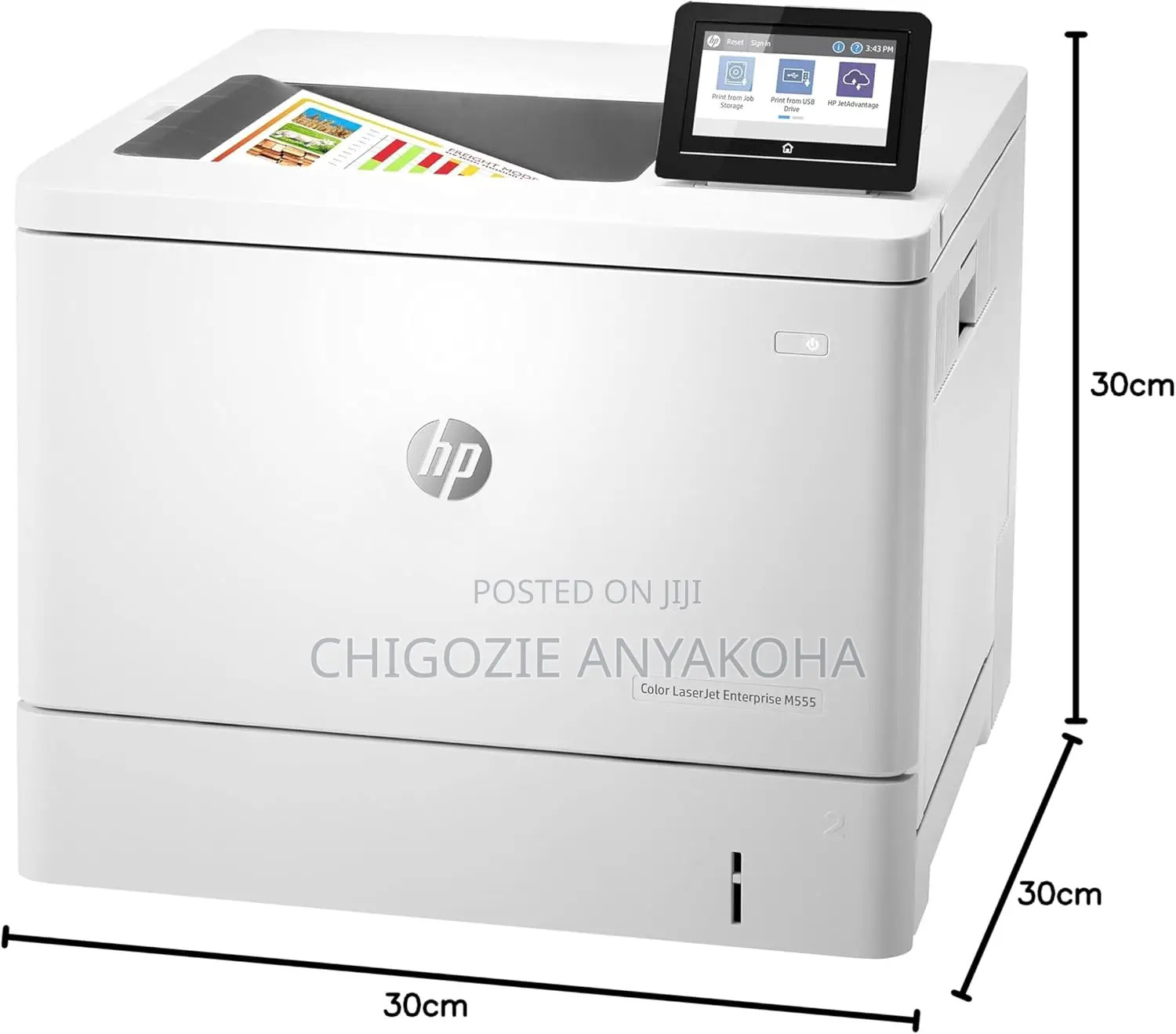 Hp Laserjet Enterprise M555dn Colour Laser Printer,