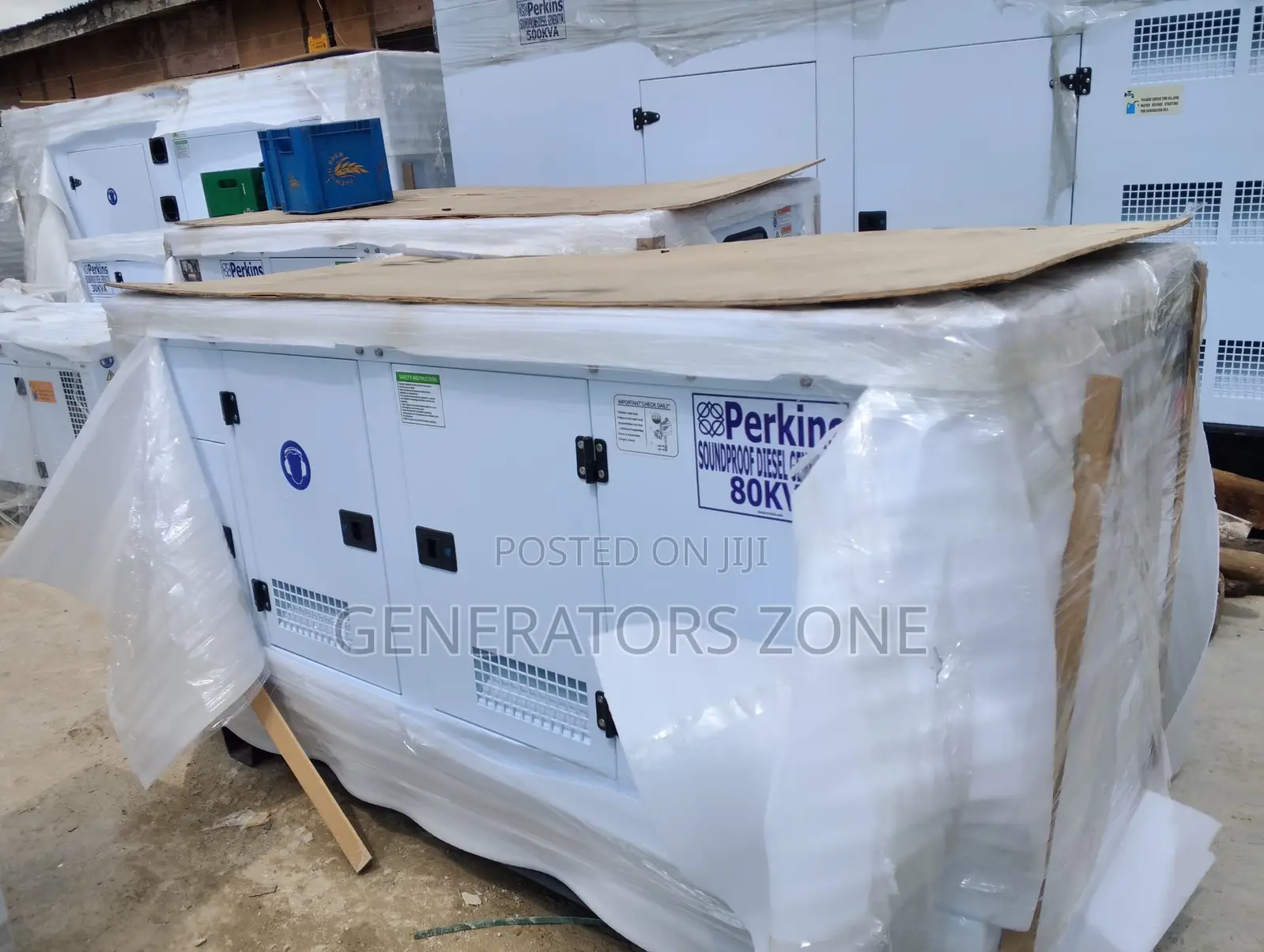 Perkins 80kva Soundproof Diesel Power Equipment