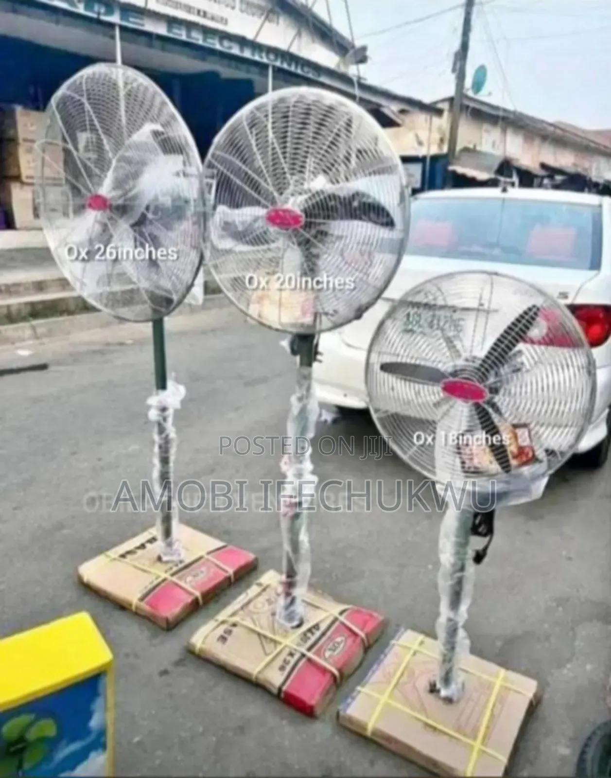18"Inches Ox Industrial Standing Fan