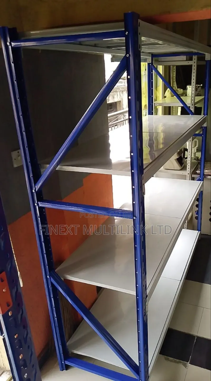 Metal Display Shelves