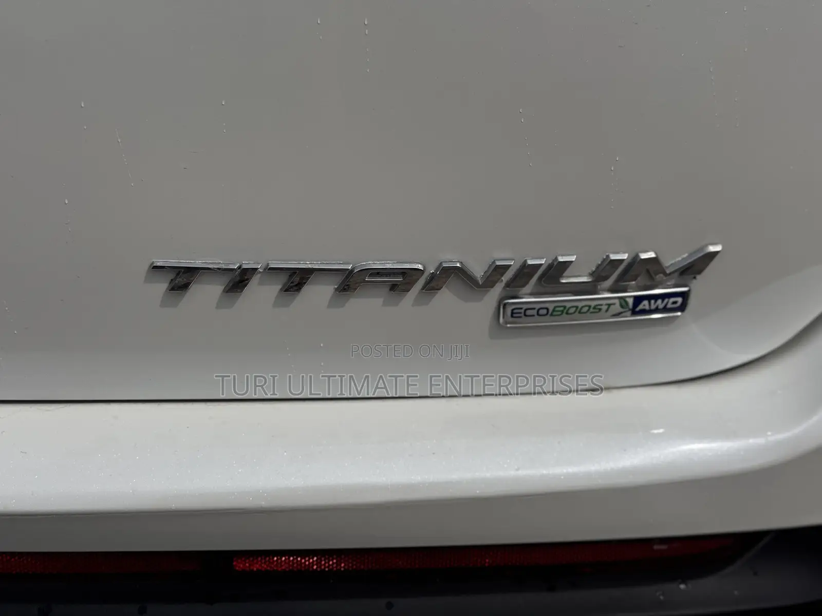 Ford Edge Titanium 4dr SUV AWD (2.0L 4cyl Turbo 6A) 2015 White